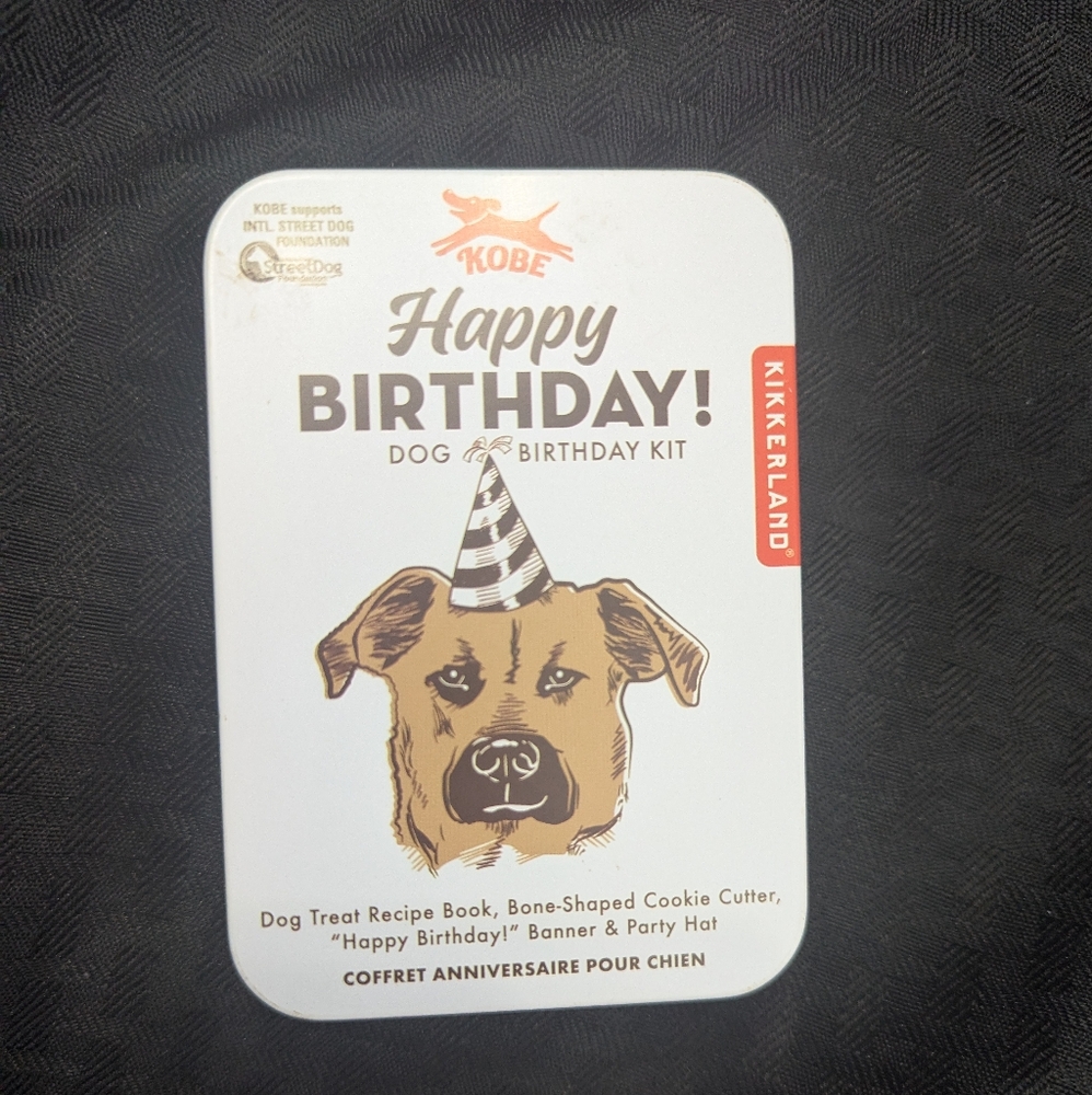 Kikkerland Doggie Birthday Kit.